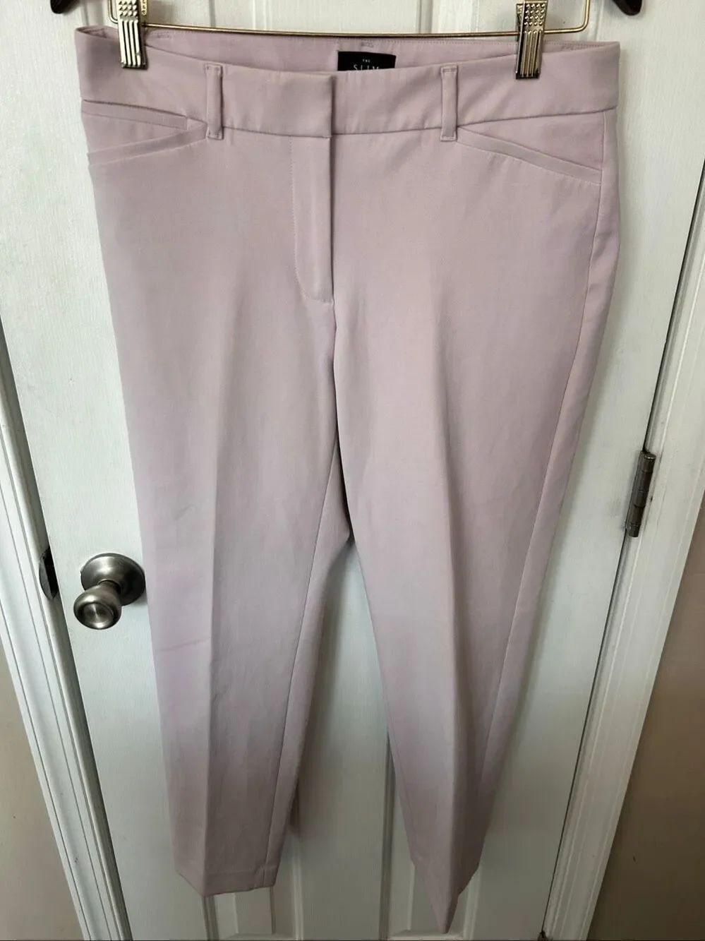 White House Black market women’s dress pants lavender size 6 slim skinny